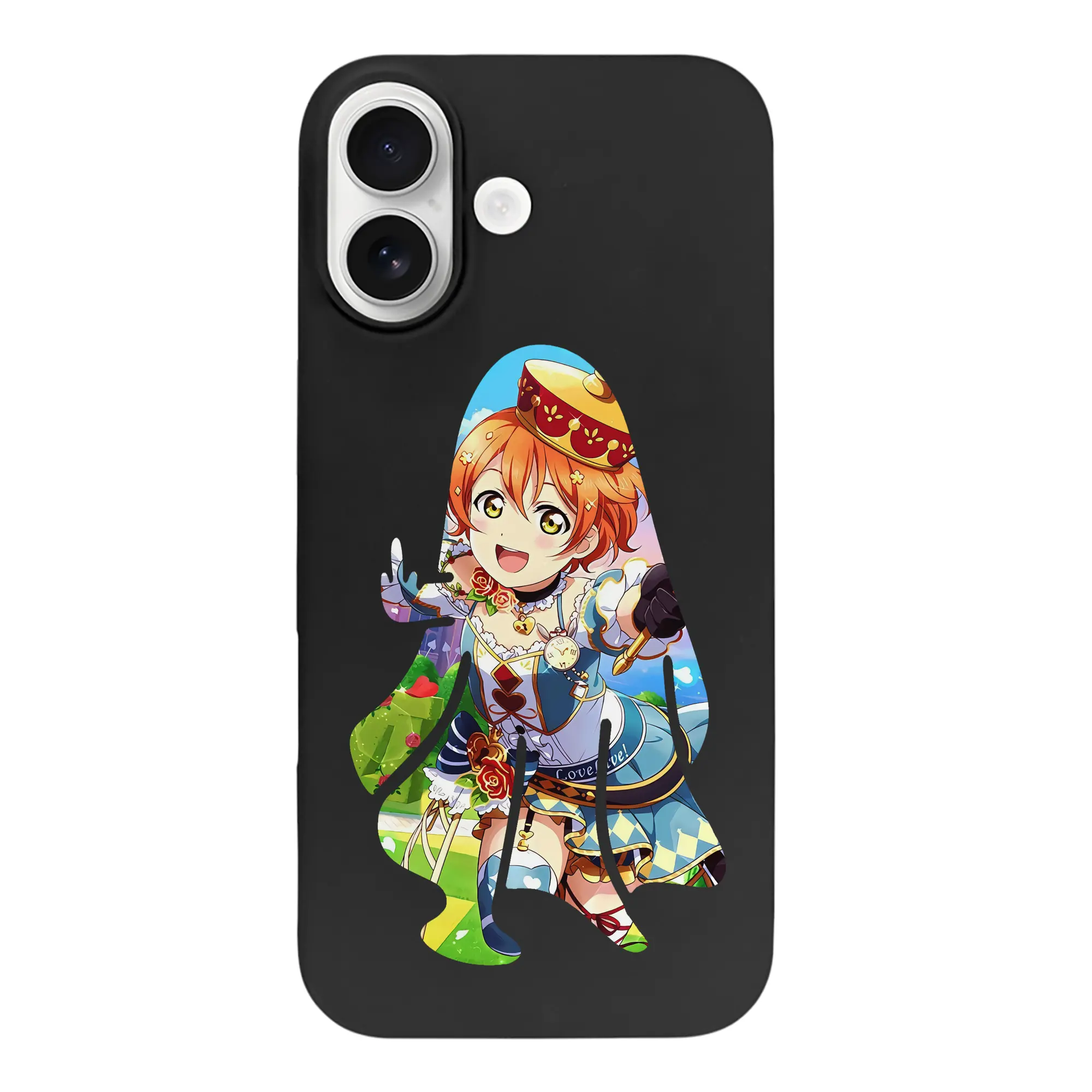 Love Live! グッズ,星空凛 - iPhone 17 シリーズ シリコンケース 薄型 耐衝撃 指紋防止 ソフトタッチカバー 精密フィット 傷防止 保護ケース iPhone 17/17 Air/17 Pro/17 Pro Max 対応